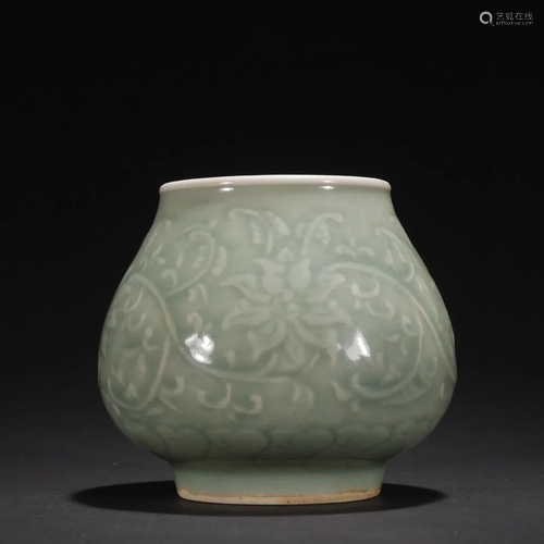 A Finely Celadon Water Bowl