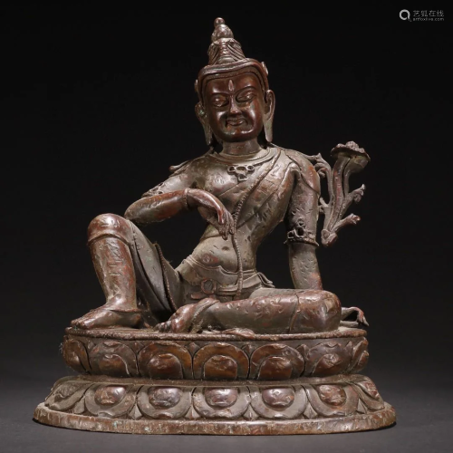 A Fine Bronze Figure of Tara