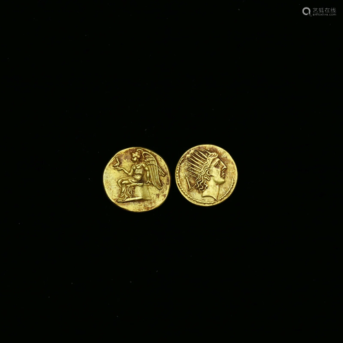 Two Superb Gold Coins