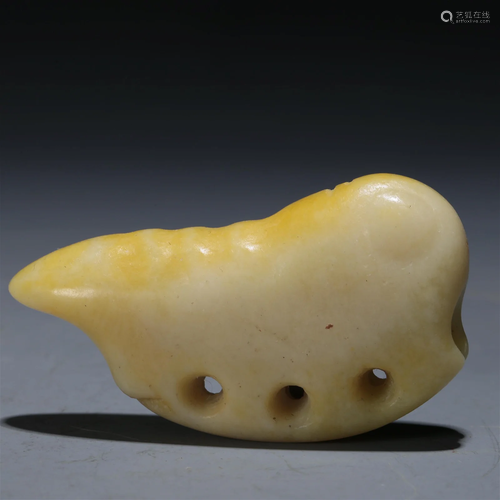 A Hongshan Culture Jade Pendant.