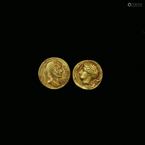 Two Superb Gold Coins