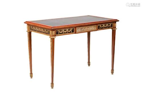 FRENCH BRONZE MOUNTED DESK