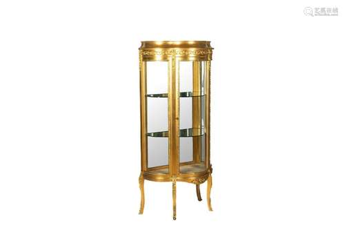 FRENCH GILTWOOD VITRINE