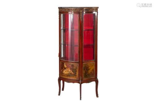 FRENCH LOUIX XV STYLE ORMOLU MOUNTED VITRINE