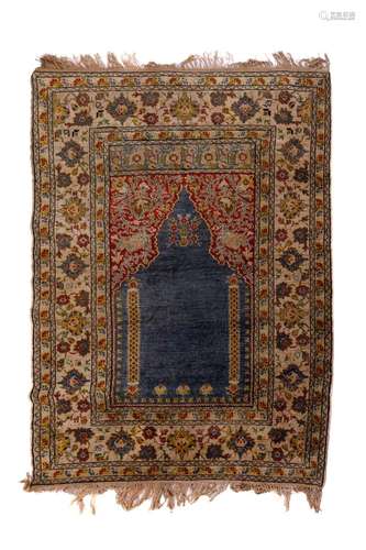 ANTIQUE TURKISH PRAYER RUG