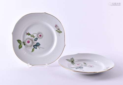 2 Kuchenteller Meissen