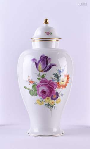 Deckelvase Meissen