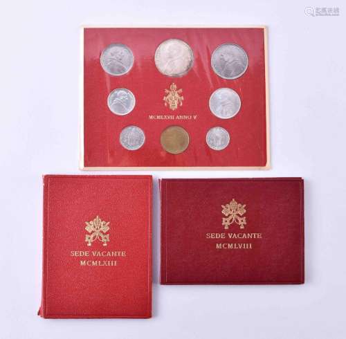 Konvolut Münzen Vatikan