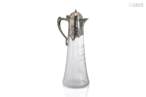 GERMAN WMF SILVERPLATE CLARET JUG