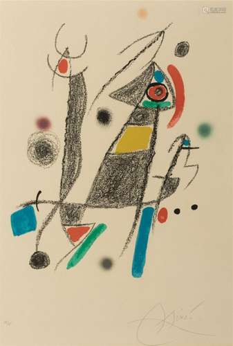 JOAN MIRO (Spanish, 1893Ã±1983)