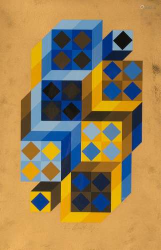 VICTOR VASARELY (Hungarian/French, 1906-1997)