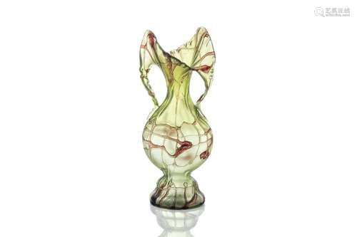 AUSTRIAN ART NOUVEAU GLASS VASE