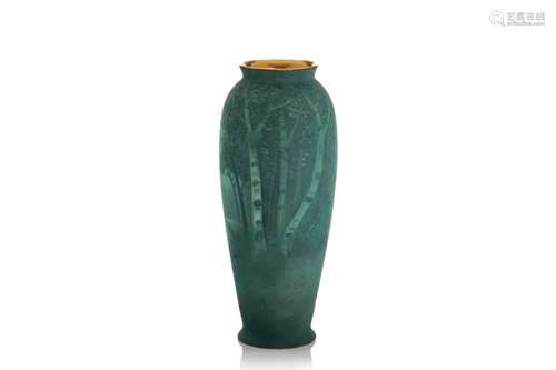 PICARD VELLUM GLAZE CERAMIC ART VASE