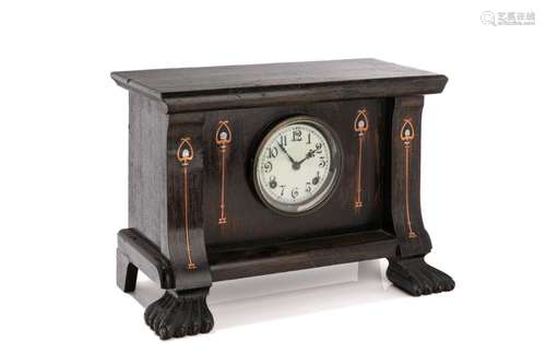 AMERICAN ART NOUVEAU INSPIRED MANTLE CLOCK