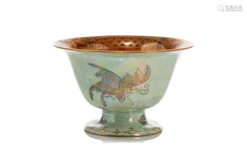 WEDGWOOD PORCELAIN LUSTRE BUTTERFLY BOWL