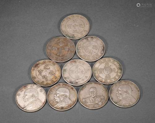 Silver Dollars a Group