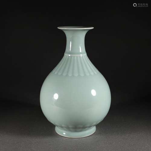 Bean Green Glaze Jade Pot Spring Bottle