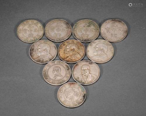 Silver Dollars a Group