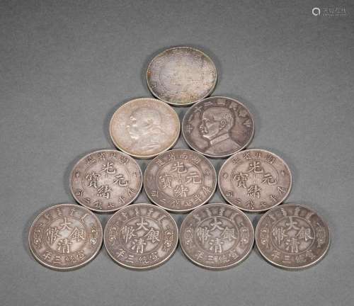 Silver Dollars a Group