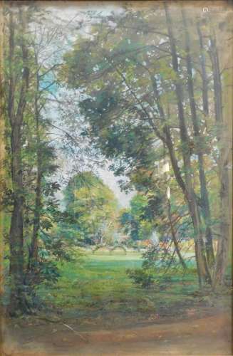 Bernhard K. J. MANNFELD (1848 - 1925). "Sommergarten&qu...