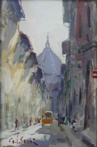 Gino Paolo GORI (1911 - 1991). "Via dei Servi, Firenze&...