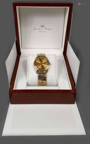Gold 750 Armbanduhr UNIVERSAL GENEVE (Schweiz 1960\'er).