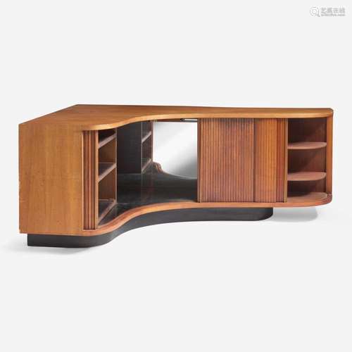 Vladimir Kagan (American, 1927-2016) Custom Corner Cabinet, ...