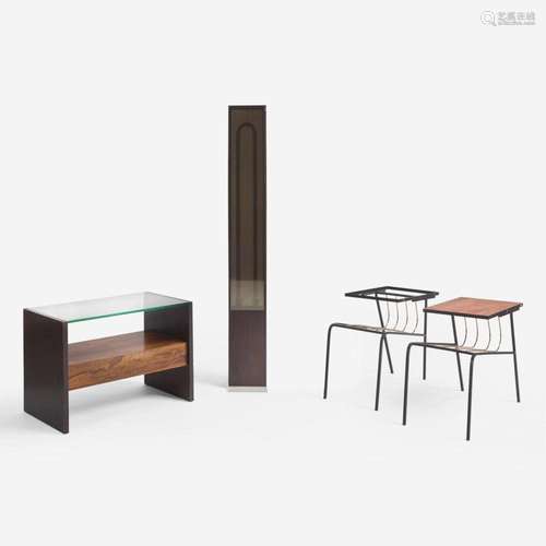 Vladimir Kagan (American, 1927-2016) Group of Side Tables an...