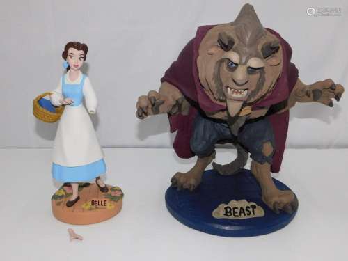 Walt Disney Beauty and the Beast Maquette Set