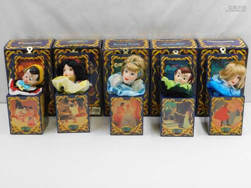 Lot of 5 Enesco Disney Jack in the Box