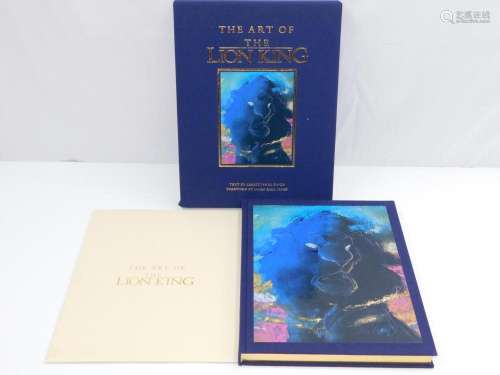 The Art of The Lion King Limited Edition Hard Cover Book