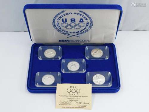 Team USA 1988 Olympic Medallions