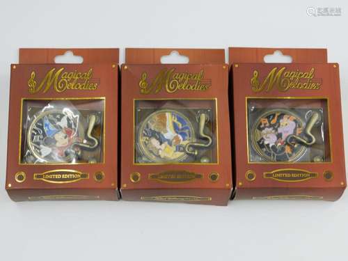 Lot of 3 Disney Magical Memories Pins