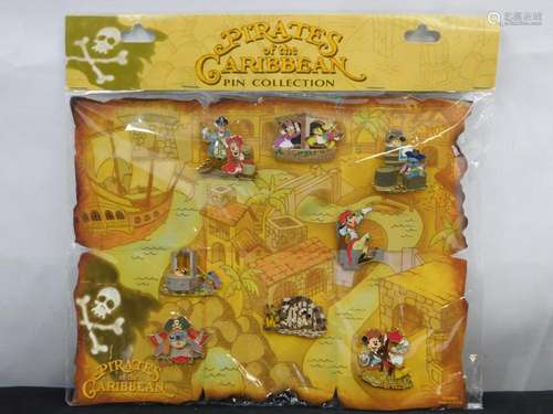 Disney Pirates of the Caribbean Pin Collection