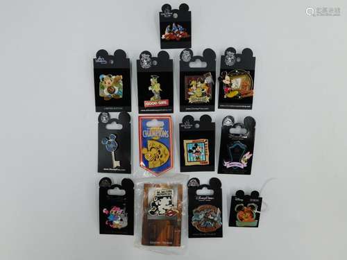 Lot of 13 Disney Character Pins