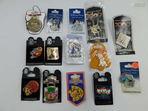 Lot of 14 Disney Character Pins