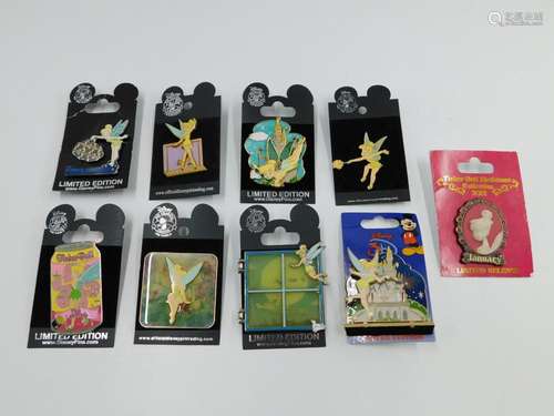 Lot of 8 Tinker Bell Pins