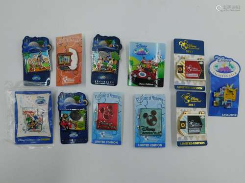 Lot of 11 Disney Vacation Club Pins