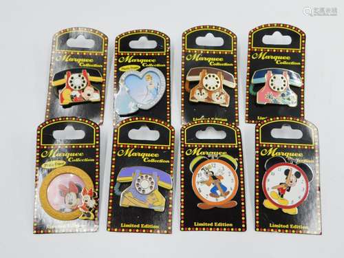 Lot of 8 Disney Marquee Collection Limited Edition Pins