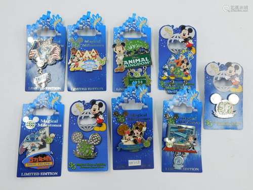 Lot of 9 Magical Milestones 35 Magical Year Pins