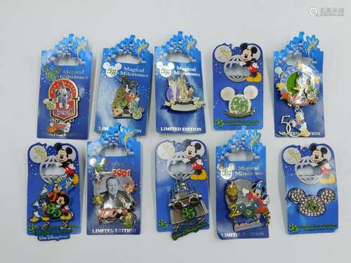 Lot of 10 Magical Milestones 35 Magical Year Pins