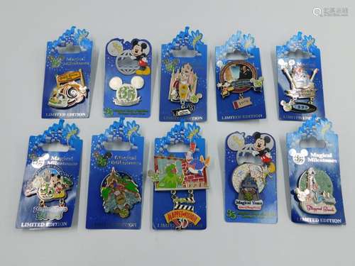 Lot of 10 Magical Milestones 35 Magical Year Pins