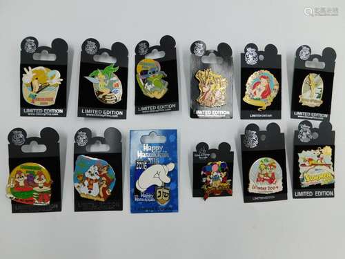 Lot of 12 Disney Celebration Pins