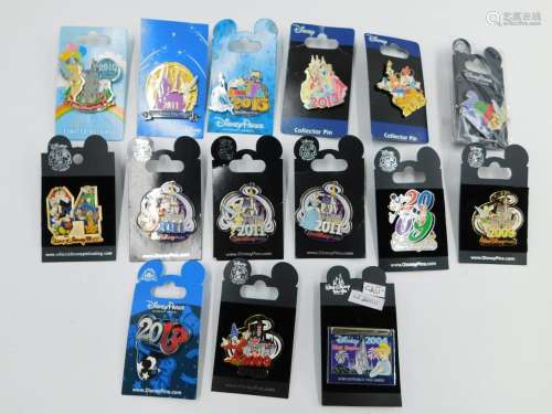 Lot of 15 Disney Parks Annual Pins