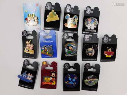 Lot of 13 Walt Disney World Pins
