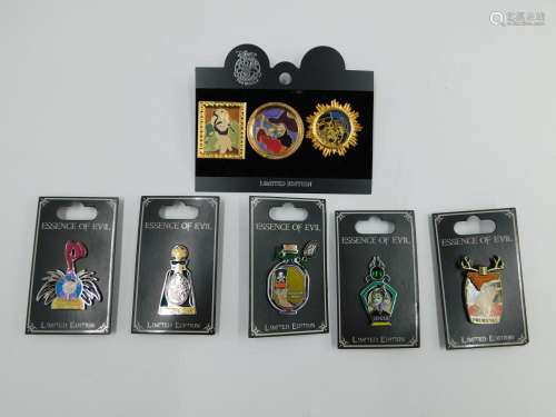 Lot of Disney Villains Limited Edition Pins