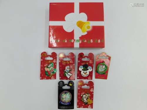 Lot of Disney Christmas Pins