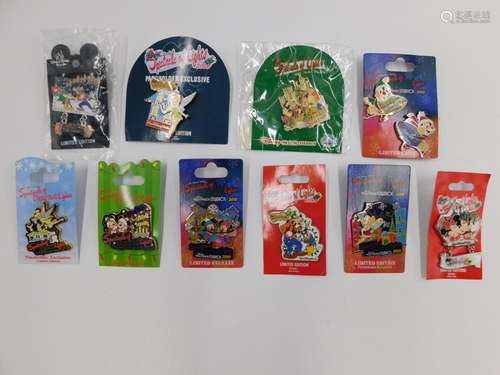 Lot of 10 Disney Spectacle of Lights Limited Edition