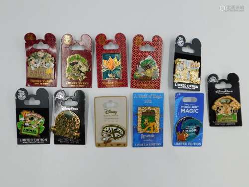Lot of 11 Disney Animal Kingdom Pins