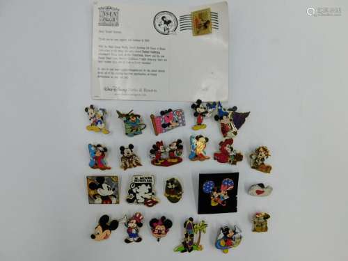 Lot of 23 Disney Mickey and Minnie Mouse Pins
